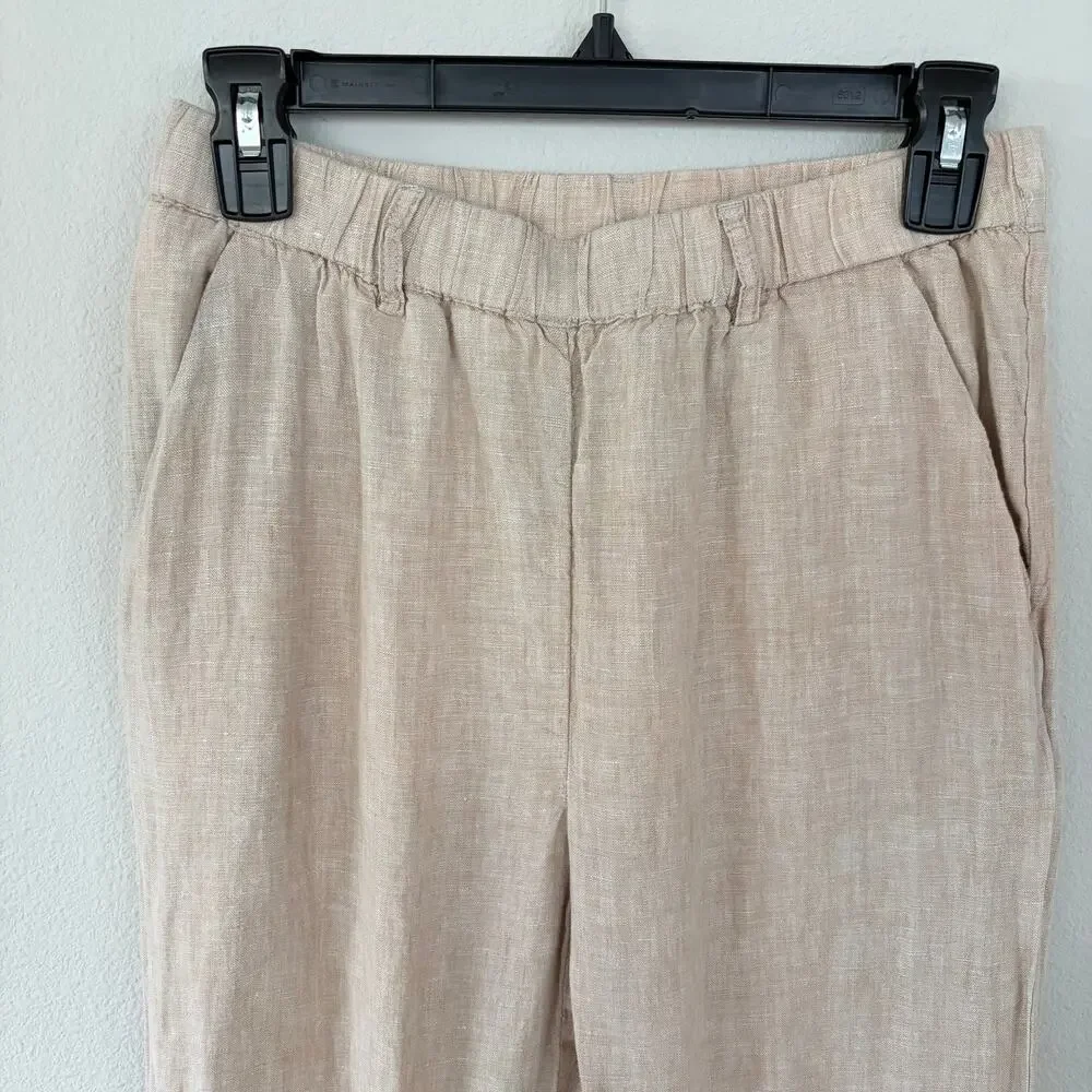 Quince 100% European Linen Pants in Flax (S)